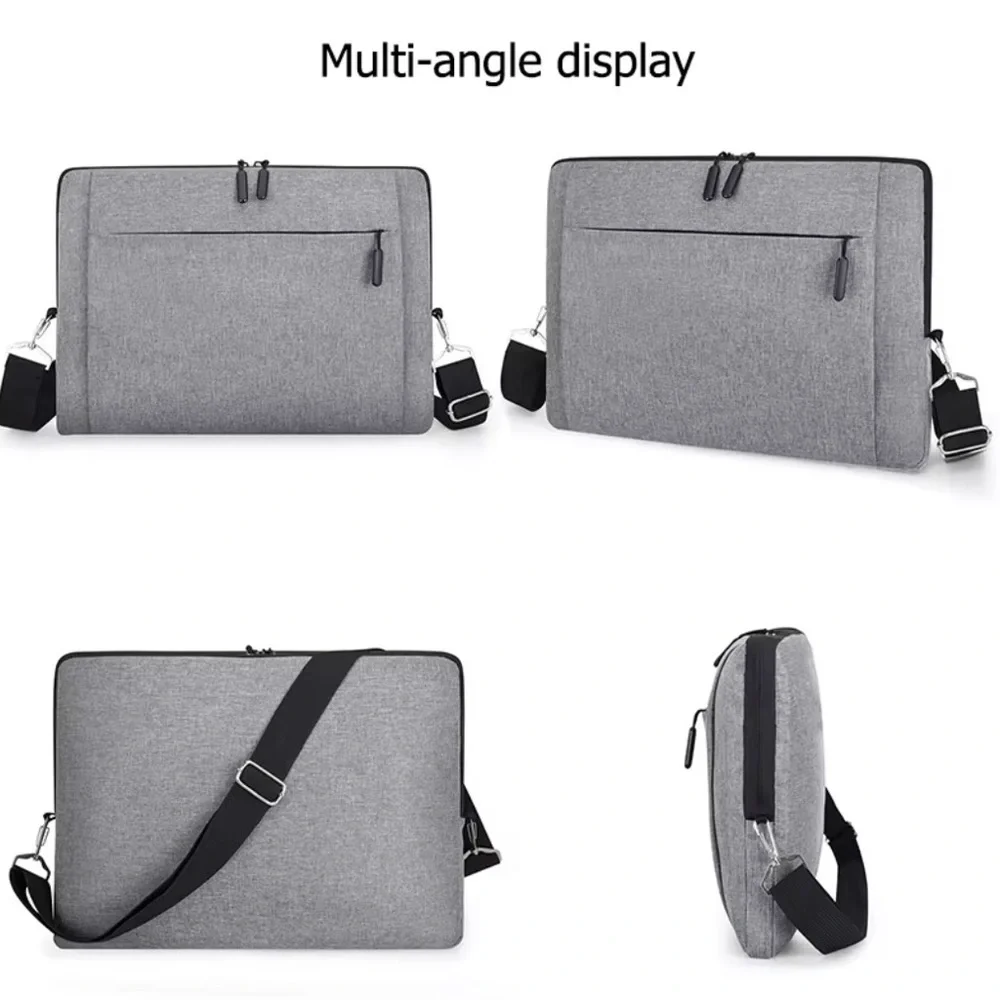 Sleek Black Men's Bag